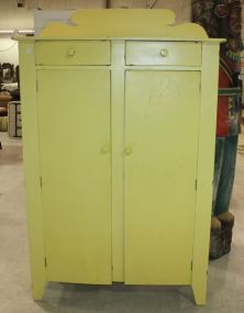 Smoking Stand with Copper Lined Humidor