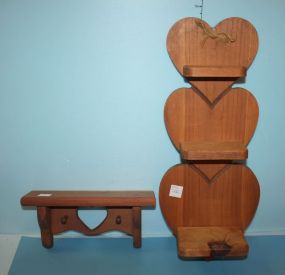 Beige Vase with Purple Flowers