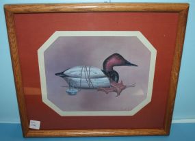 Limoges Gold Edge Plate with Flowers