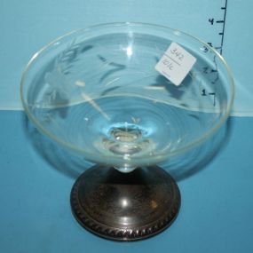 Flower Pot with Blue Flowers