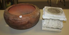 Pressed Glass Clear Bowl