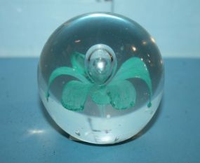 Glass Creamer and Sugar Bowl