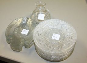 Miniature Vases with Fruit Design