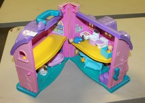 Vertical Striped Bud Vase