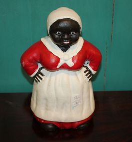 Brown Pottery Jug with Cork Stopper