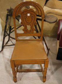 Precious Moments Boy in Chair 17 1/4"h