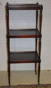 White Washed Kneehole Desk