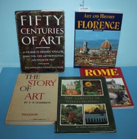 Green and Blue Vase w/Eagle