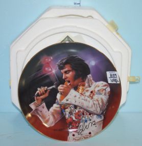 Bradford Exchange Collector Plate "Elvis the King"