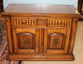 Oak Server (matches lot# 0122)