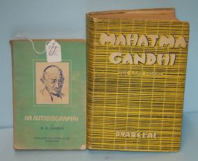 Autobiography of M.K. Gandhi 1940 along with Mahatma Gandhi 1958