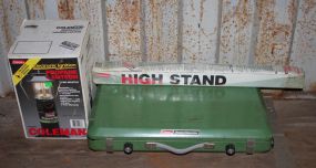 Propane Lantern and Coleman Propane Camping Stove
