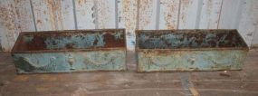 Pair of Iron Planters