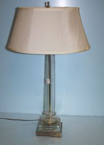 Contemporary Glass Table Lamp