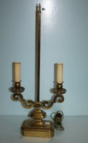 Contemporary Brass Table Lamp