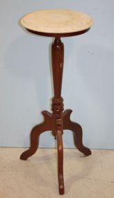 Round Marble Top Fern Stand