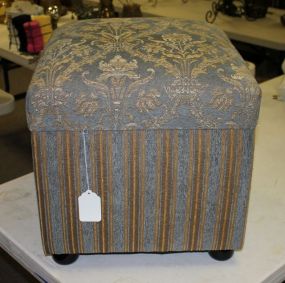 Fabric Square Ottoman