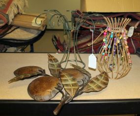 Group of Metal Decorations