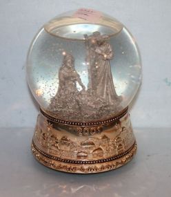 2001 Nativity Snow Globe