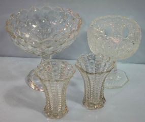 Group of Press Glass