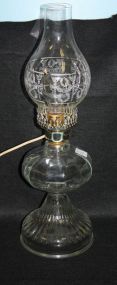 Glass Oil Lamp