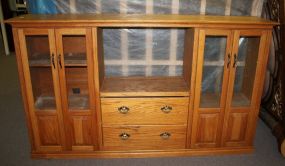 Contemporary Book/TV Cabinet