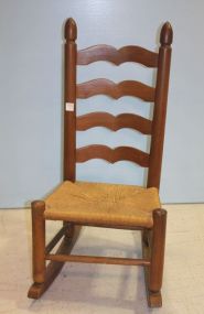 Shaker Style Child's Rocker