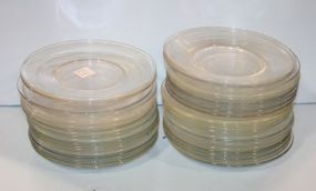 Forty Two Clear Plates