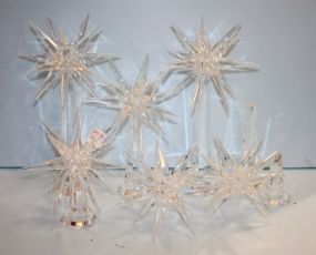 Group of Star Candlesticks
