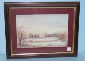 Print of Country Scene