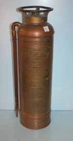 Foamite Child's Corporation Copper Fire Extinguisher