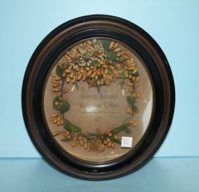 Victorian German Marriage Wreath