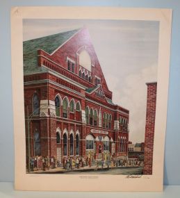 "Grand Ole Opry" Limited Edition Print by C.G. Morehead