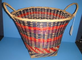 Large Choctaw Two Handle Gathering Basket