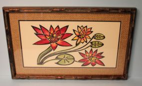 Walter Anderson Color Silk Screen "Water Lilies"