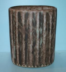 Peters Pottery Vase Peters Pottery Vase; 10" h., 8" w.
