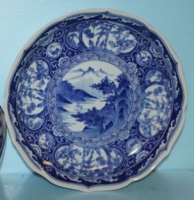 Blue and White Plate