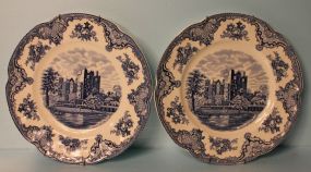 Two Johnson Brothers "Old Britain Castles" Plates