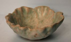 Small "Cabbage Leaf" Peters Pottery Bowl