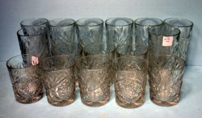 Sixteen Press Glass Glasses