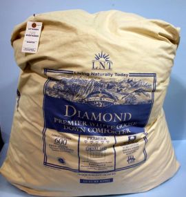 Living Naturally Today White Goose Down Comforter