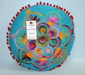 Round Karma Living Accent Pillow