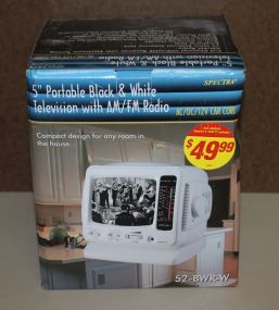 5" Portable Television