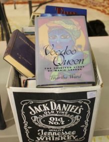 Box Lot of Books "Voodoo Queen" by Martha Wood.