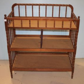 Spool Design Baby Changing Station 36"w., 19"d., 38"h.