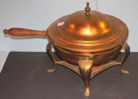 Coppertone Metal Fondue 12"dia.