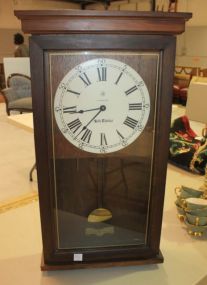 Seth Thomas Electric Strike Clock 15"w., 29"h.