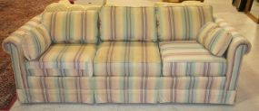 Upholstered Sofa 85"w., 35"d., 27"h.