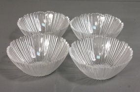 Four Glass Bowls Description