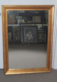 Gold Framed Mirror Description